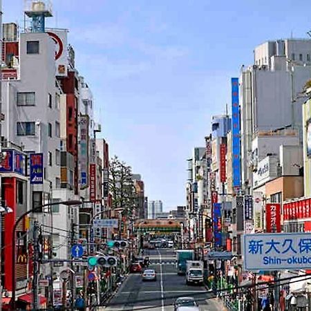 新宿市中心jr线新大久保三分钟紧邻韩国街免费wi-Fi Tokió Kültér fotó